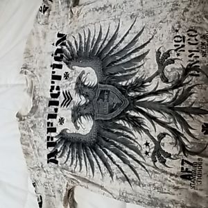 Affliction graphic tshirt